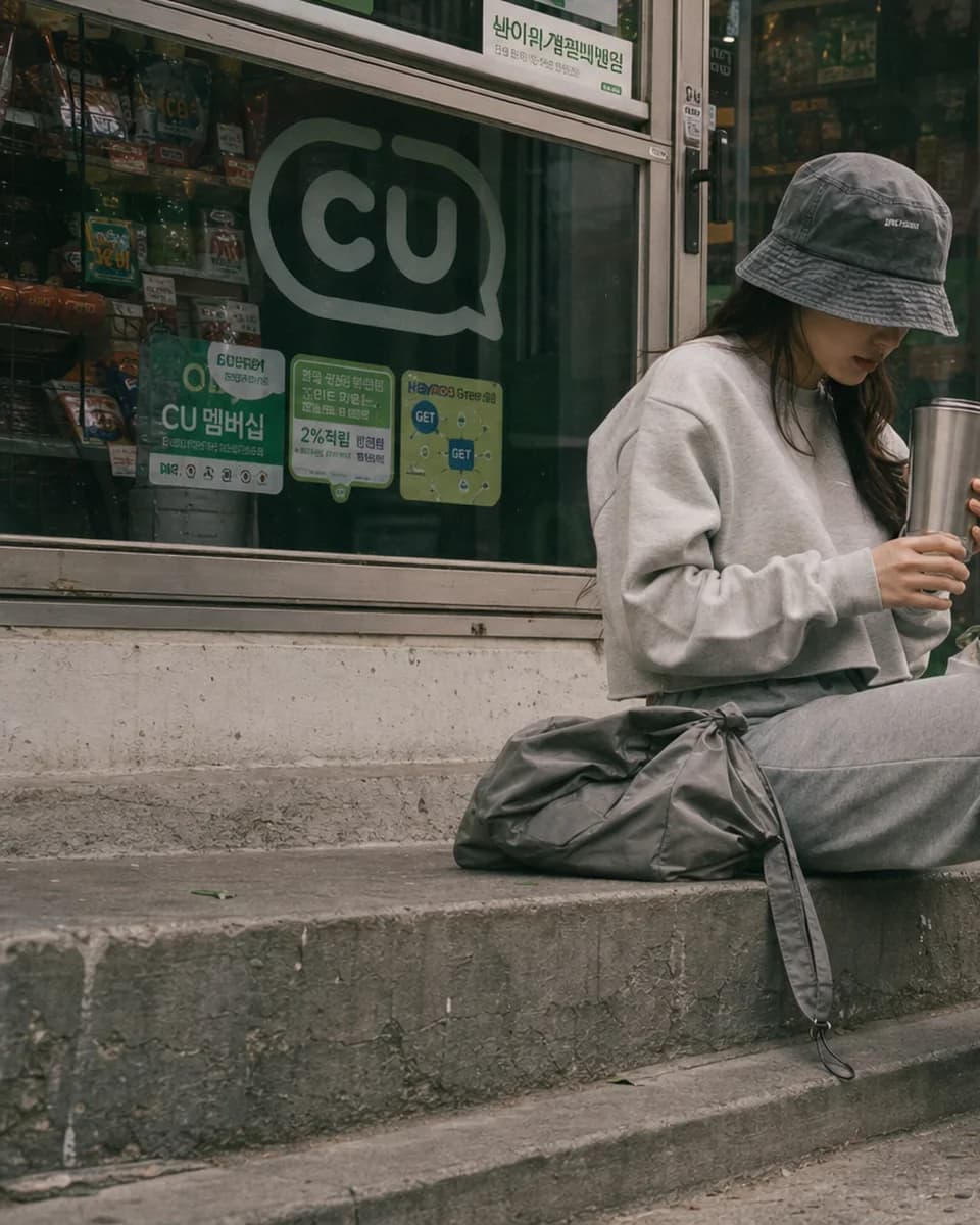 The Coffee-Run Sweat Set
