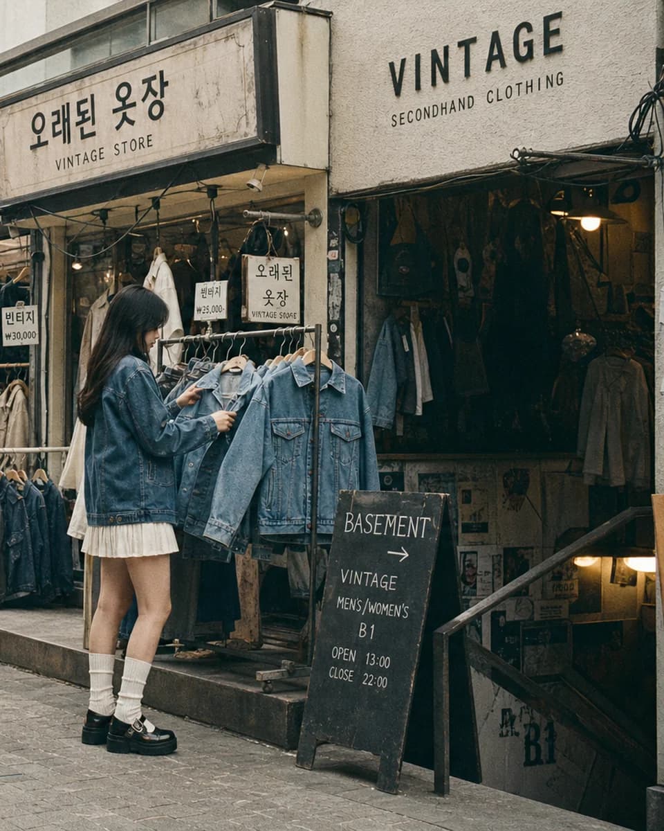 Hongdae Vintage Hunt