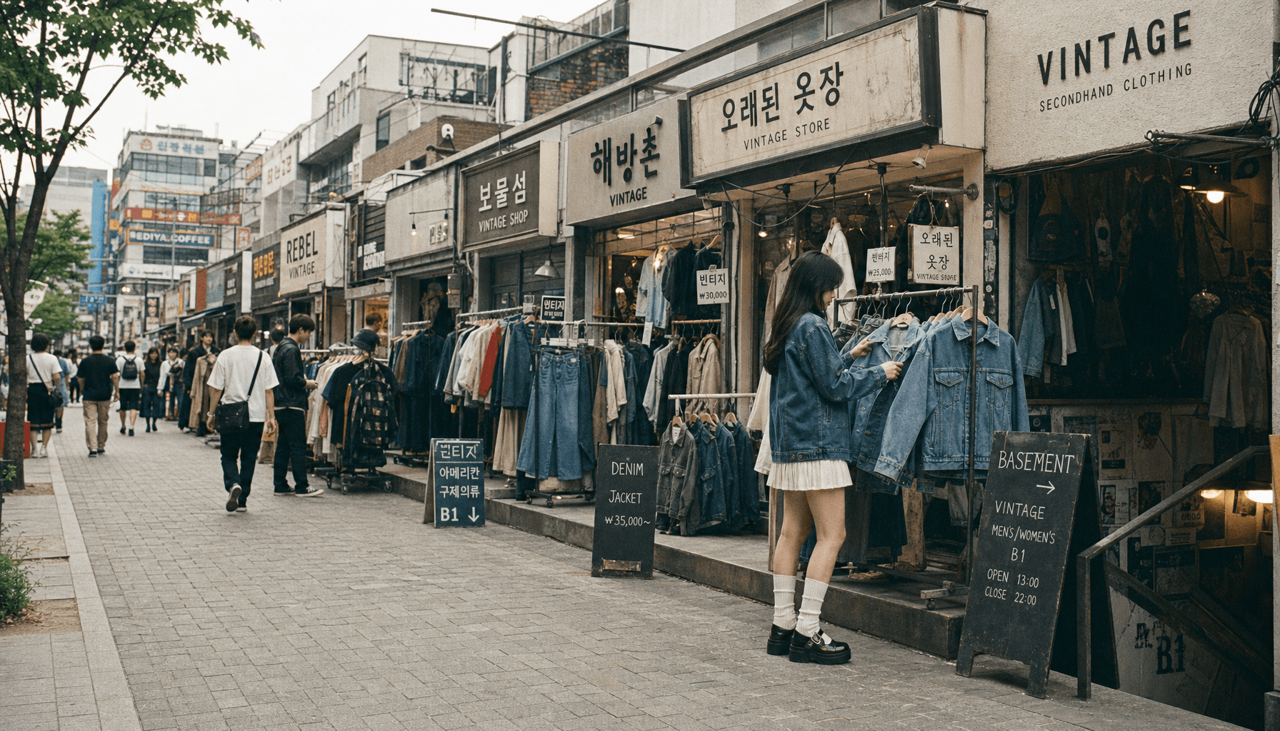 Hongdae Vintage Hunt